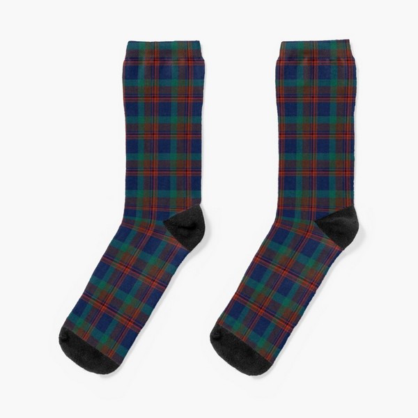 Mann tartan socks