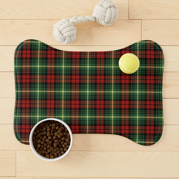 Clan Martin Tartan Pet Mat