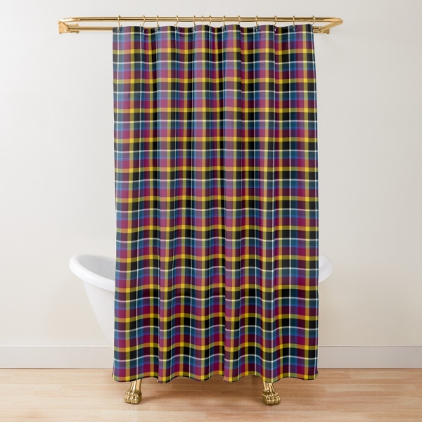 Maryland tartan shower curtain