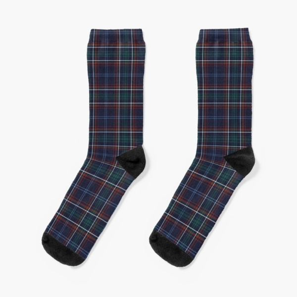 Massachusetts Tartan Socks