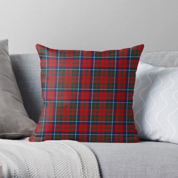 Matheson tartan throw pillow