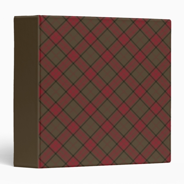 Clan Maxwell Hunting Tartan Binder