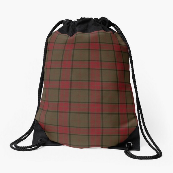 Maxwell Hunting tartan drawstring bag