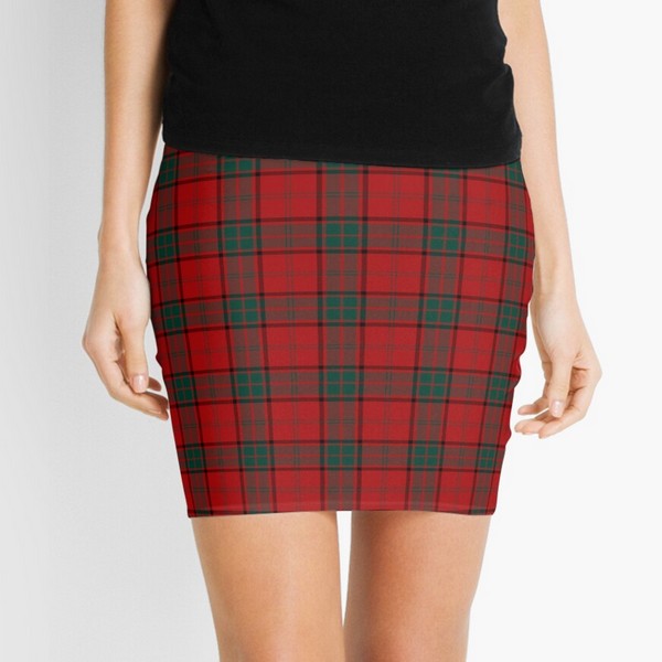 Maxwell tartan mini skirt