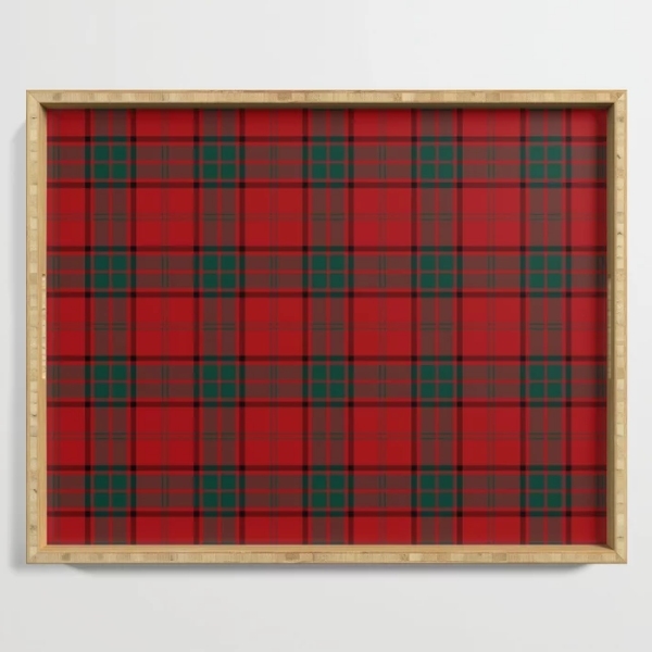 Maxwell tartan serving tray