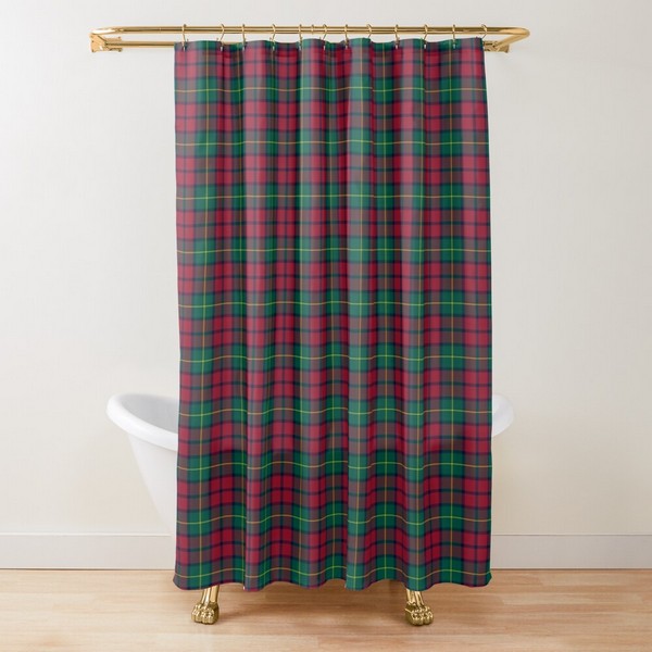 Clan McCarthy Tartan Shower Curtain