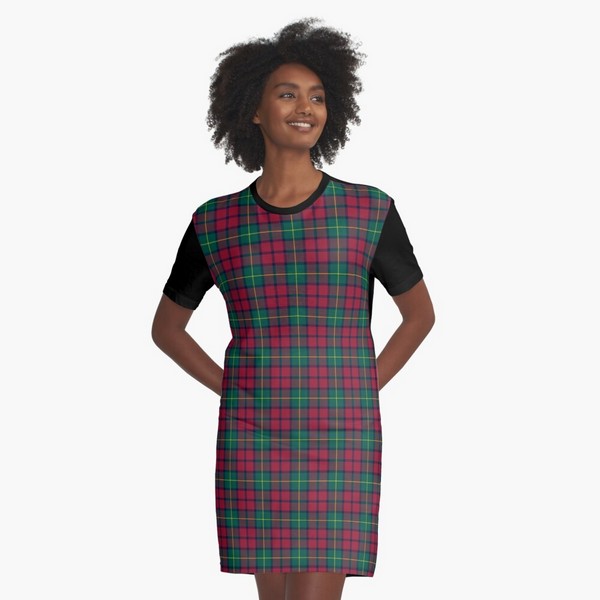 McCarthy tartan tee shirt dress