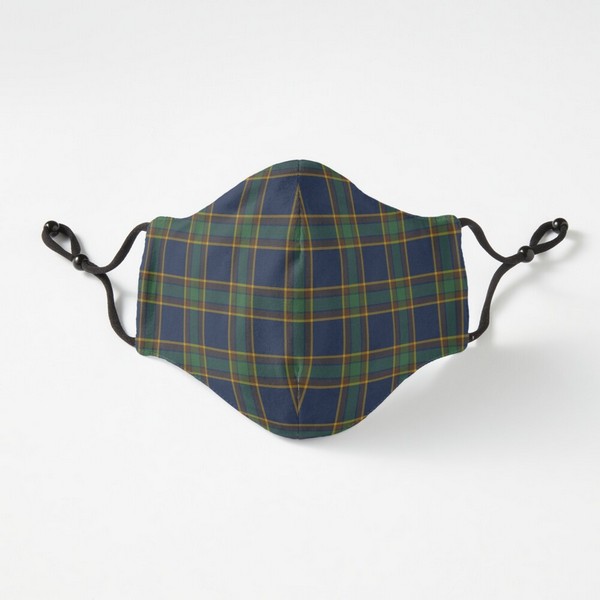 McGovern tartan fitted face mask