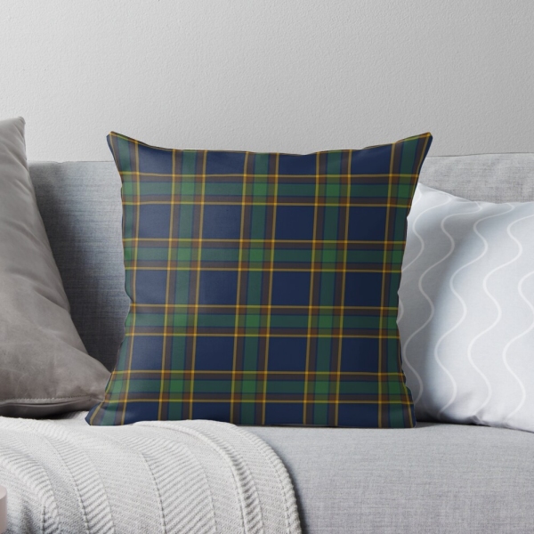 McGovern tartan throw pillow