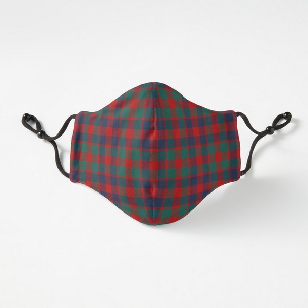 McGowan tartan fitted face mask