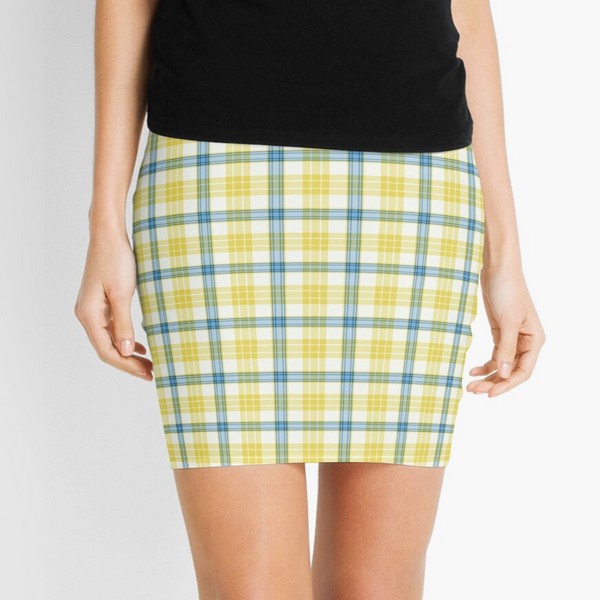 McGrath tartan mini skirt