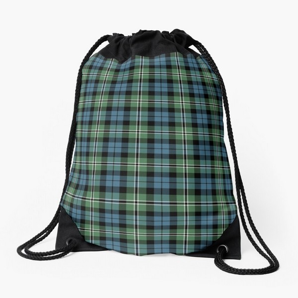 Clan Melville Tartan Cinch Bag