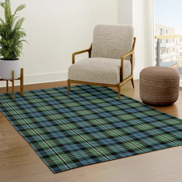 Clan Melville Tartan Area Rug