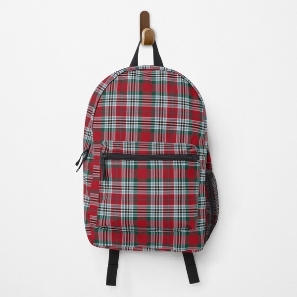 Clan Metcalf Tartan Backpack