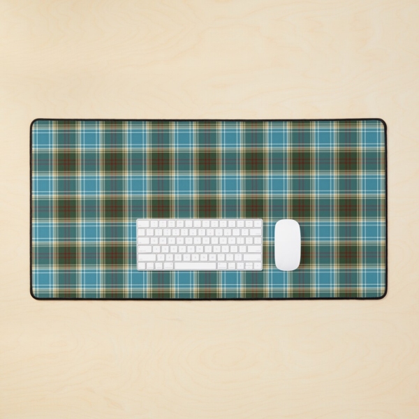 Michigan tartan desk mat