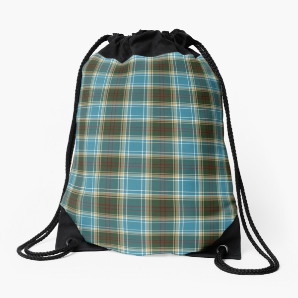 Michigan Tartan Cinch Bag