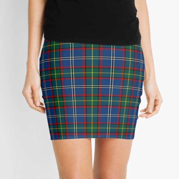 Minnesota tartan mini skirt