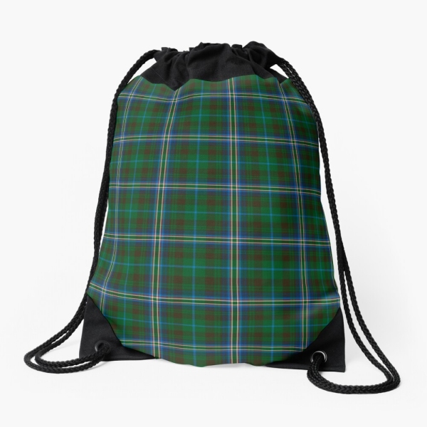 Missouri tartan drawstring bag