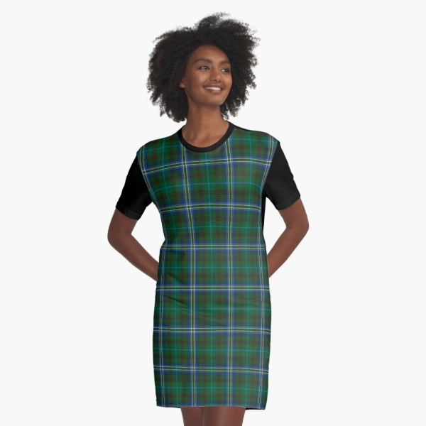 Missouri tartan tee shirt dress