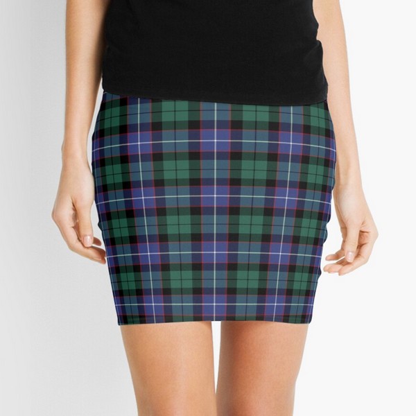 Mitchell, Galbraith, and Russell tartan mini skirt