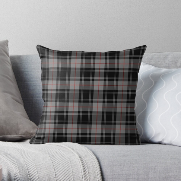 Moffat tartan throw pillow