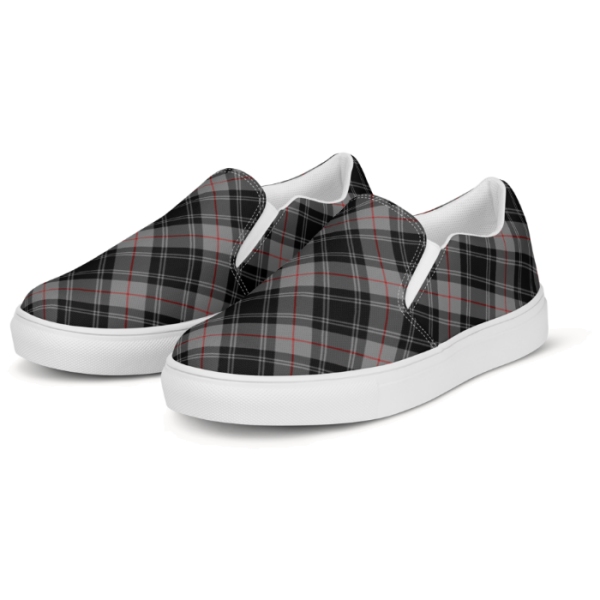 Moffat tartan men's slip-on shoes