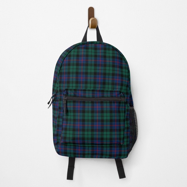 Clan Morrison Green Tartan Backpack