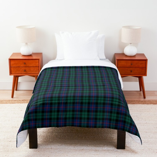 Morrison tartan comforter