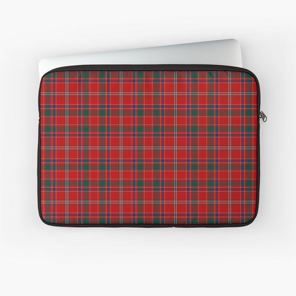 Clan Munro Tartan Laptop Case