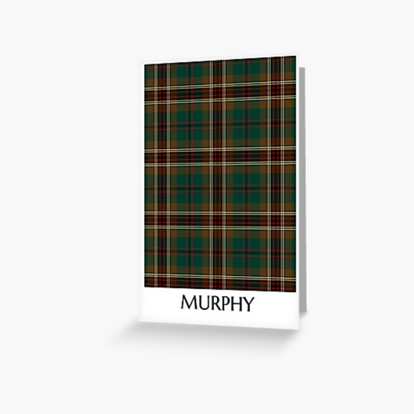 Clan Murphy Tartan Card