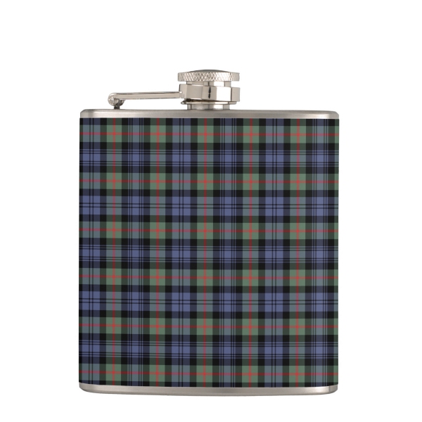 Murray Ancient tartan hip flask