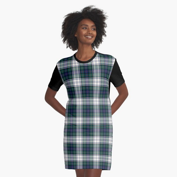 Murray Dress tartan tee shirt dress