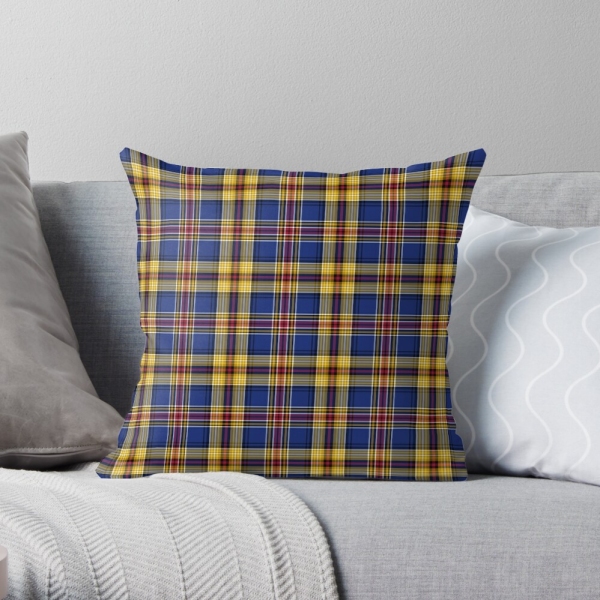 Murtagh tartan throw pillow