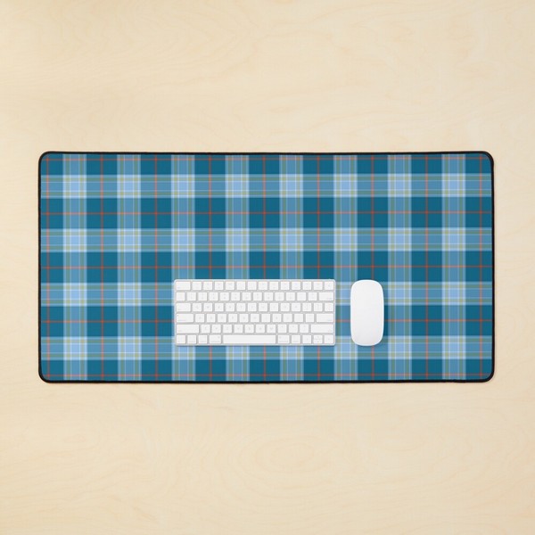 Musselburgh District tartan desk mat