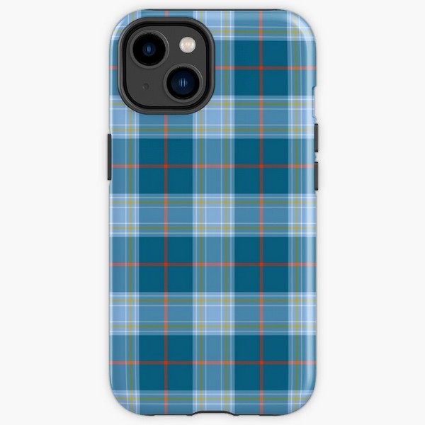 Musselburgh District tartan iPhone case