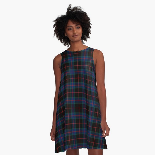 Nairn tartan a-line dress