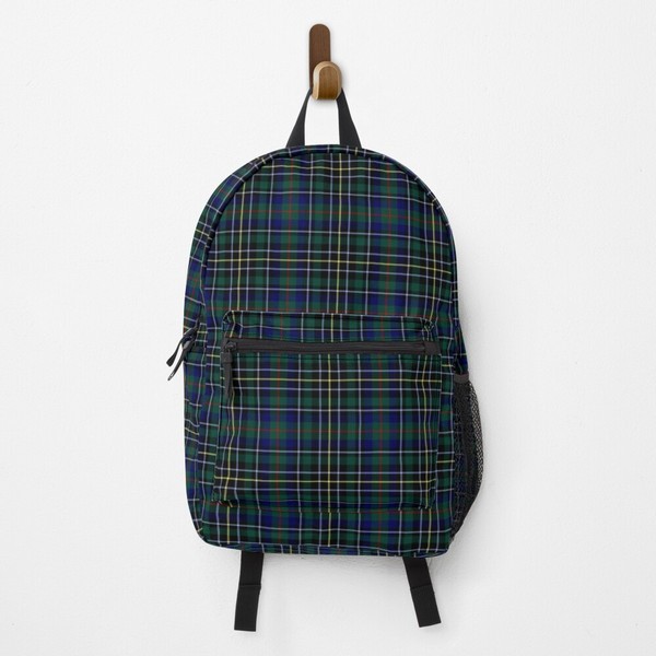 Nairn District tartan backpack