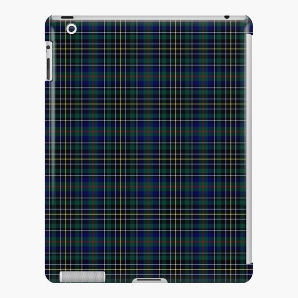 Nairn District tartan iPad case