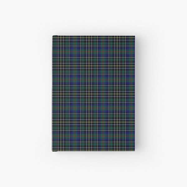 Nairn District tartan hardcover journal