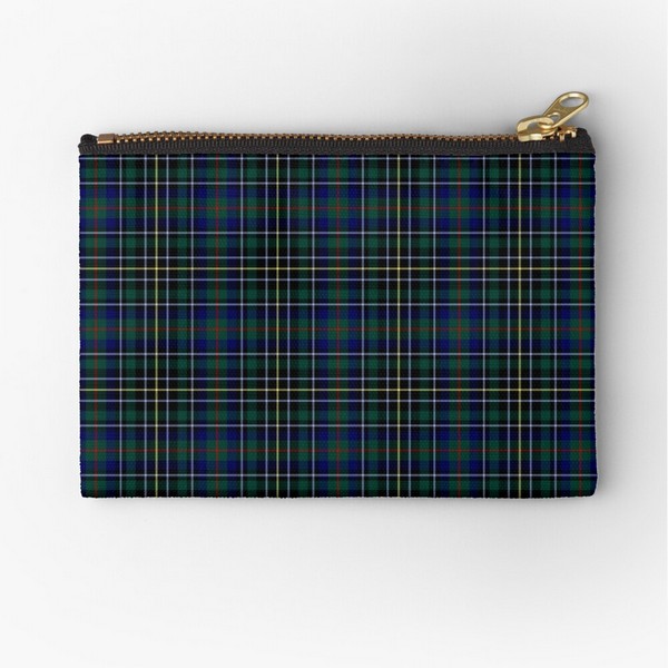 Nairn District tartan accessory bag