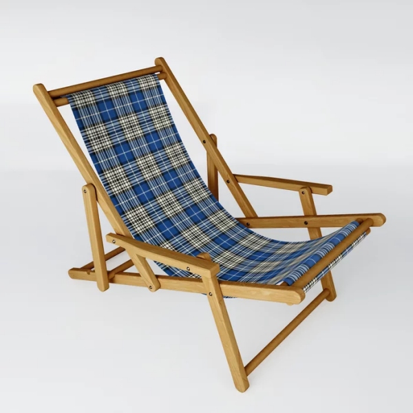 Clan Napier Tartan Sling Chair