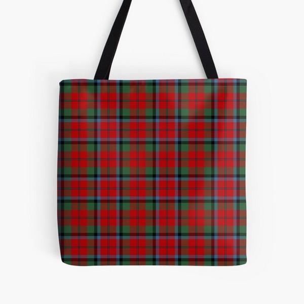 Naughton tartan tote bag