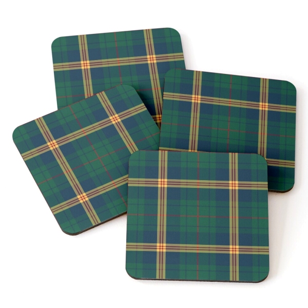 New Mexico Tartan Coasters