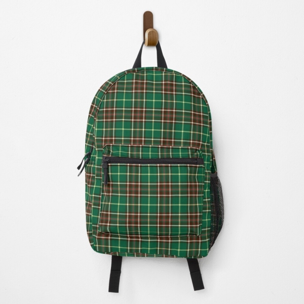 Newfoundland tartan backpack