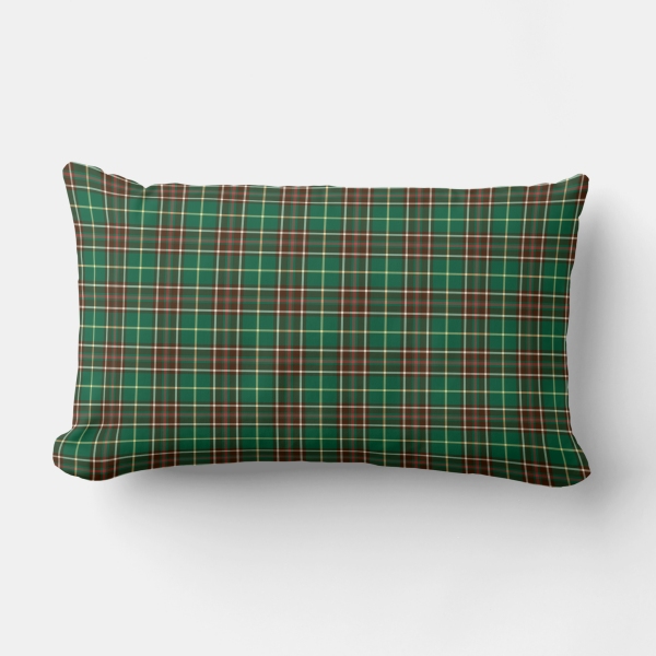 Newfoundland tartan lumbar cushion