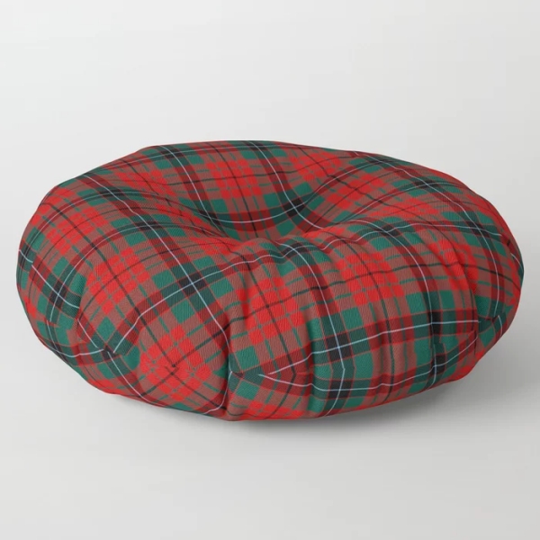 Clan Nicolson Tartan Floor Pillow