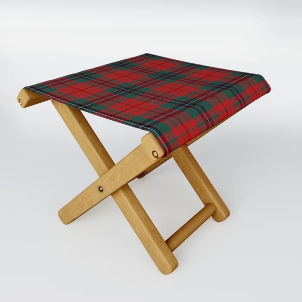 Clan Nicolson Tartan Stool