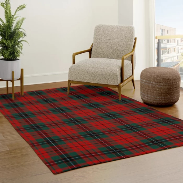 Clan Nicolson Tartan Area Rug