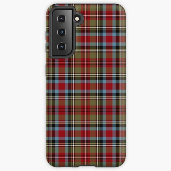 North Carolina tartan Samsung Galaxy case