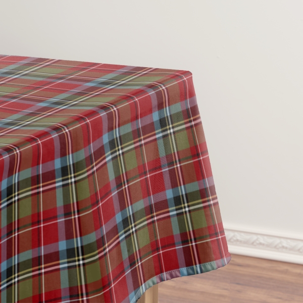 North Carolina tartan tablecloth